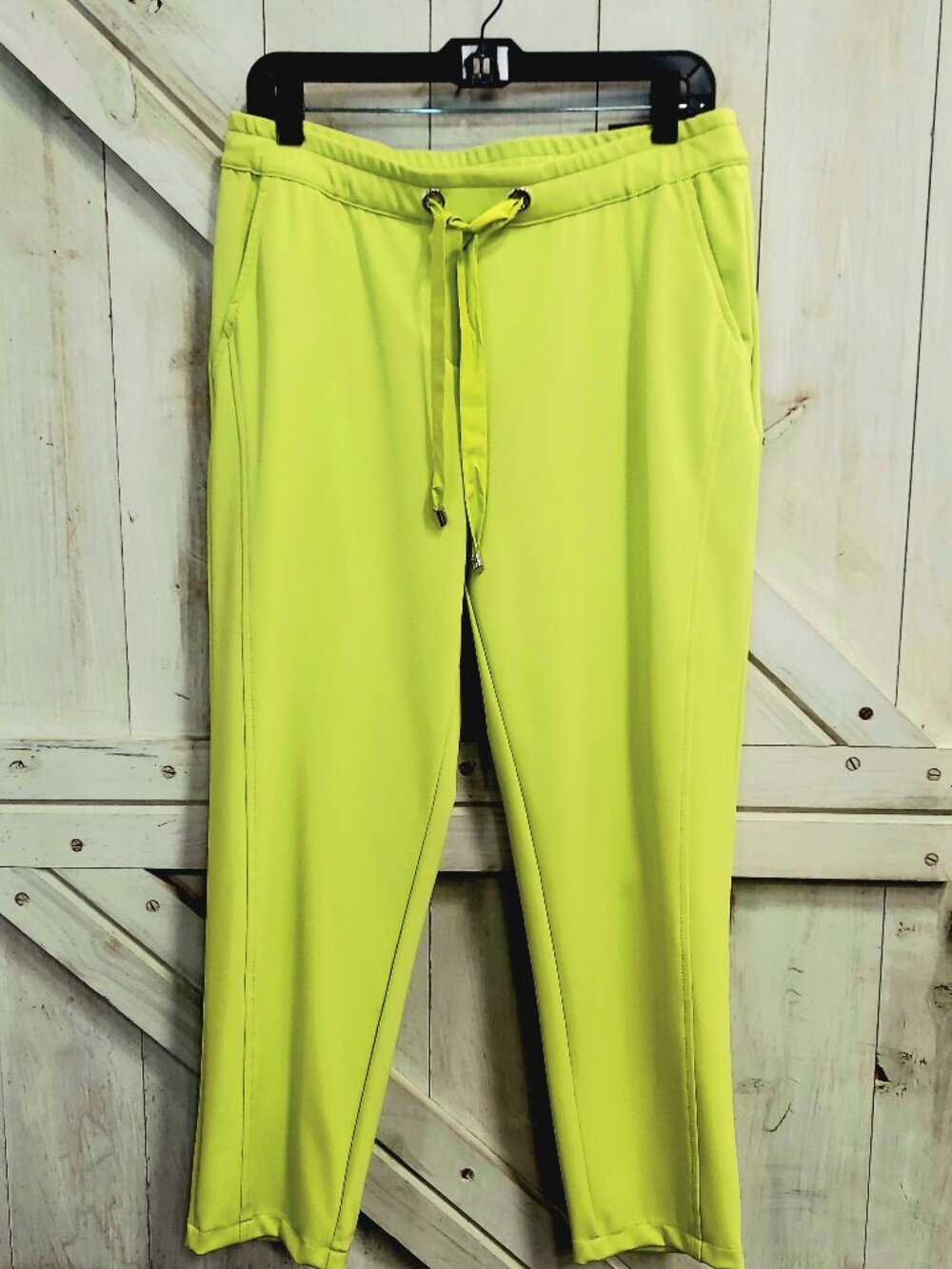 Airfield Lime Drawstring Pants Size XXL